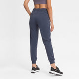 The Stretcher Ankle-Tied Cropped Fitness Pants