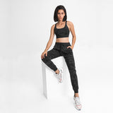 The Stretcher Ankle-Tied Cropped Fitness Pants