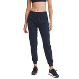 The Stretcher Ankle-Tied Cropped Fitness Pants